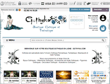 Tablet Screenshot of gothyka.com